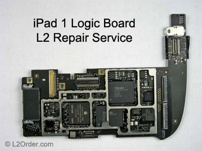 Apple iPad 1 A1219 A1337 Logic Board Repair Service