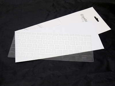 NEW Keyboard Cover Skin For MacBook 13" MacBook Air 13" MacBook Pro 15"  0.1mm M&S Crystal Guard TRANSPARENT