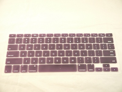 NEW Keyboard Cover Skin For MacBook 13" MacBook Air 13" MacBook Pro 15"  0.1mm M&S Crystal Guard Orchid