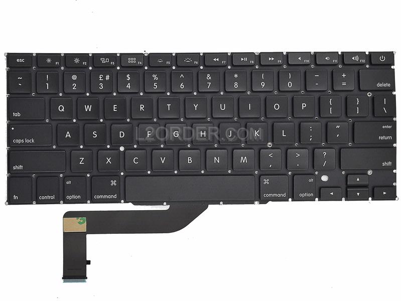 NEW US Keyboard for Apple Macbook Pro 15" A1398 Late 2013 2014 Retina 