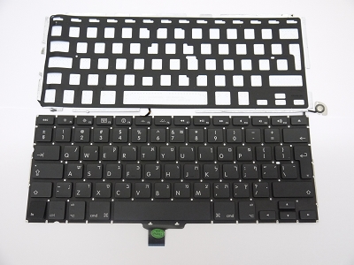 USED Israel Hebrew Keyboard Backlight Backlit for Apple MacBook Pro 13" A1278 2009 2010 2011 2012 