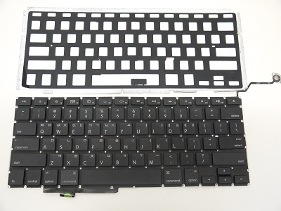 USED Korean Keyboard & Backlit Backlight for Apple Macbook Pro 17" A1297 2009 2010 2011 