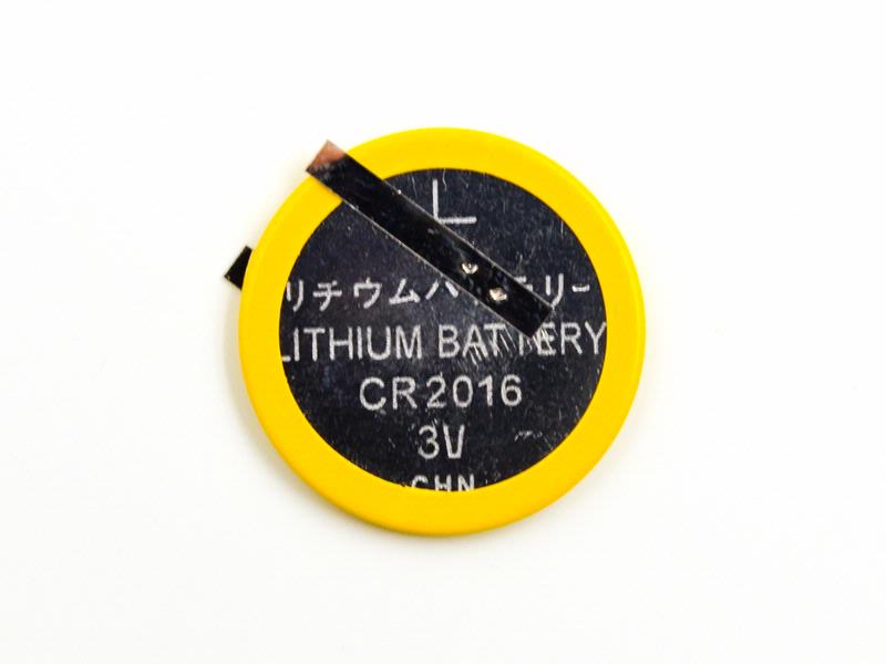 CR2016 CMOS Battery 3V With Short Tabs