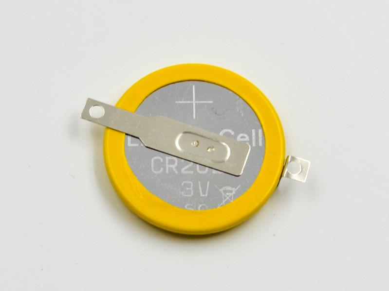 CR2025 CMOS Battery 3V With Tabs Positive On Top