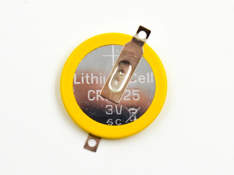 CR2025 CMOS Battery 3V With Tabs Negative On Top