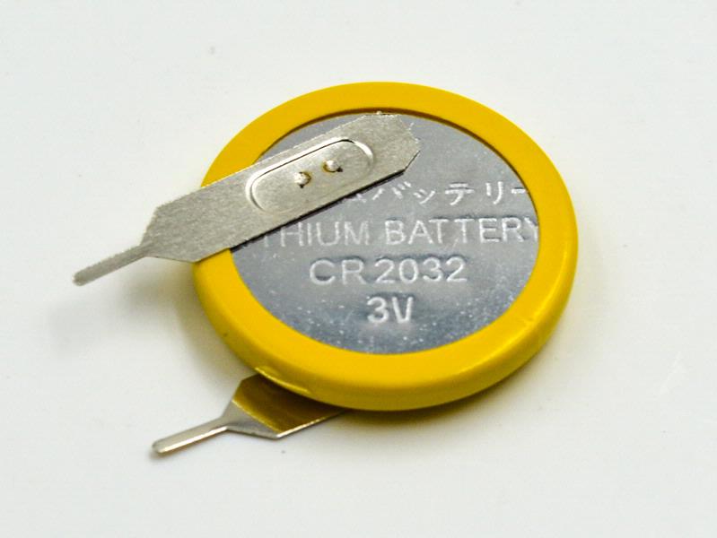 CR2032 CMOS Battery 3V With Left Right Pins