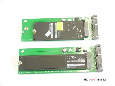 NEW SATA Adapter For MacBook Air 11" 13" A1465 A1466 2012 And Macbook Pro Retina 13" 15" A1425 2012 2013 A1398  SSD Card to SATA 