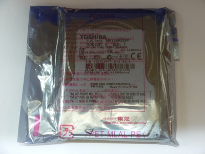 Toshiba 750GB 2.5" Laptop 5400RPM SATA Hard Drive