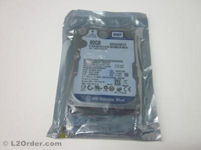 Western Digital 80GB 2.5" SATA Laptop Hard Drive
