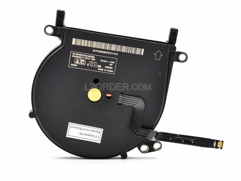 USED CPU Cooling Fan for Apple MacBook Air 11" A1370 2010 2011 A1465 2012 2013 2014 2015 MG50050V1-B030-S9A KDB05105HC-HM04