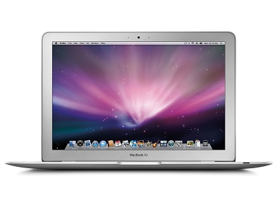 USED Good Apple MacBook Air 13" A1369 2010 MC503LL/A* 1.86 GHz Core 2 Duo (SL9400) 2GB 256GB Flash Storage with French Canadian Keyboard Laptop