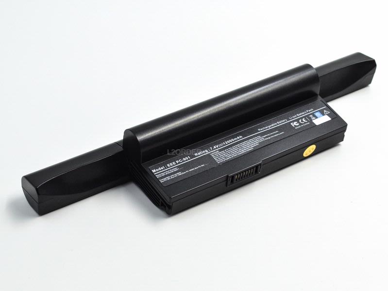 Laptop Battery for Asus EeePC 901 1000HE (Black)