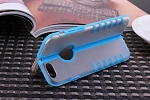 iPhone Case - Foldable Blue Premium Thin TPU Skin Case Matte Cover for 4.7" iPhone 6
