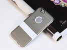 iPhone Case - Gray TPU Soft holder Stand Case Cover Skin Protective for Apple iPhone 6 Plus 5.5"