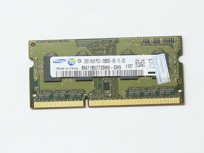 1GB 1333Mhz DDR3 RAM Memory PC3-10600S-9-10-C1 for MacBook PC Laptop 
