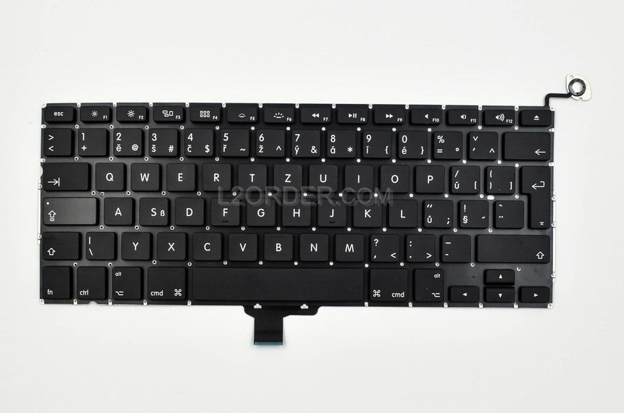 NEW Czech Keyboard for Apple Macbook Pro 13" A1278 2009 2010 2011 2012 