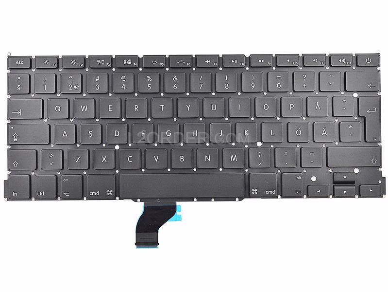 NEW Swedish Keyboard for Apple Macbook Pro A1502 13" 2013 2014 2015 Retina 