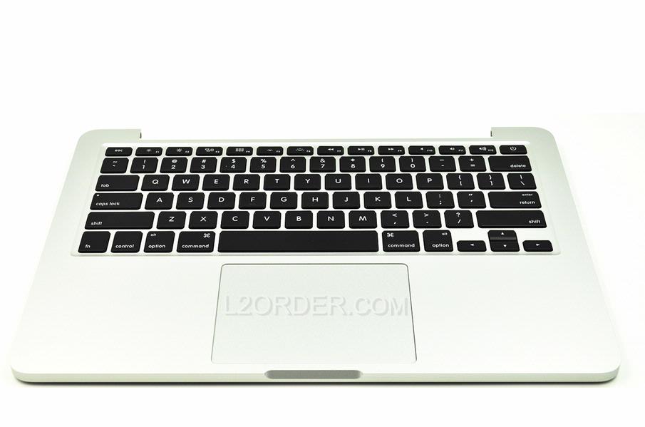 Grade A US Keyboard Top Case Palm Rest with Battery A1493 Trackpad for Apple Macbook Pro 13" A1502 2013 2014 Retina 