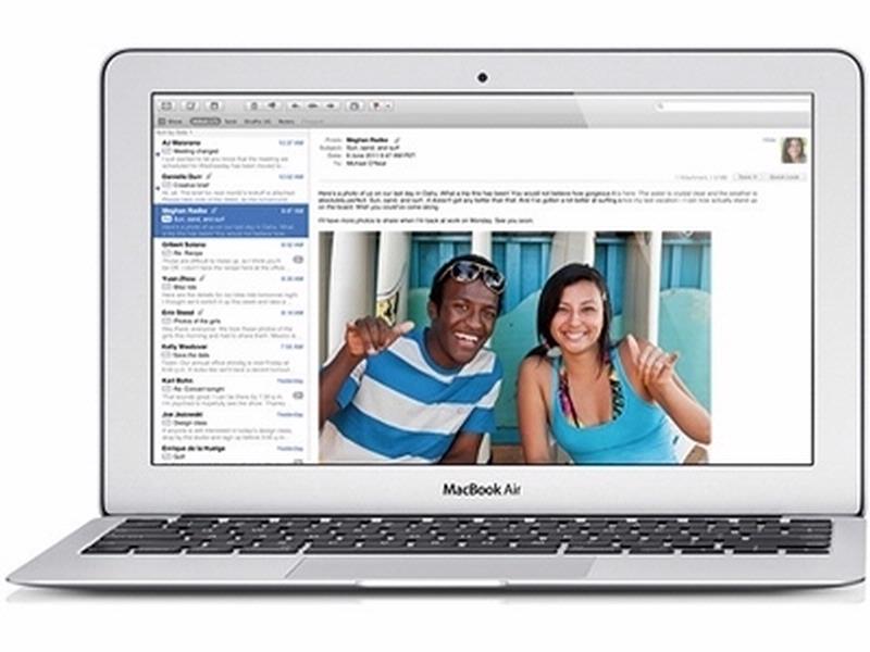USED Very Good Apple Macbook Air 11" A1465 2012 MD223LL/A 1.7 GHz Core i5 (I5-3317U) 4GB 64GB Flash Storage Laptop