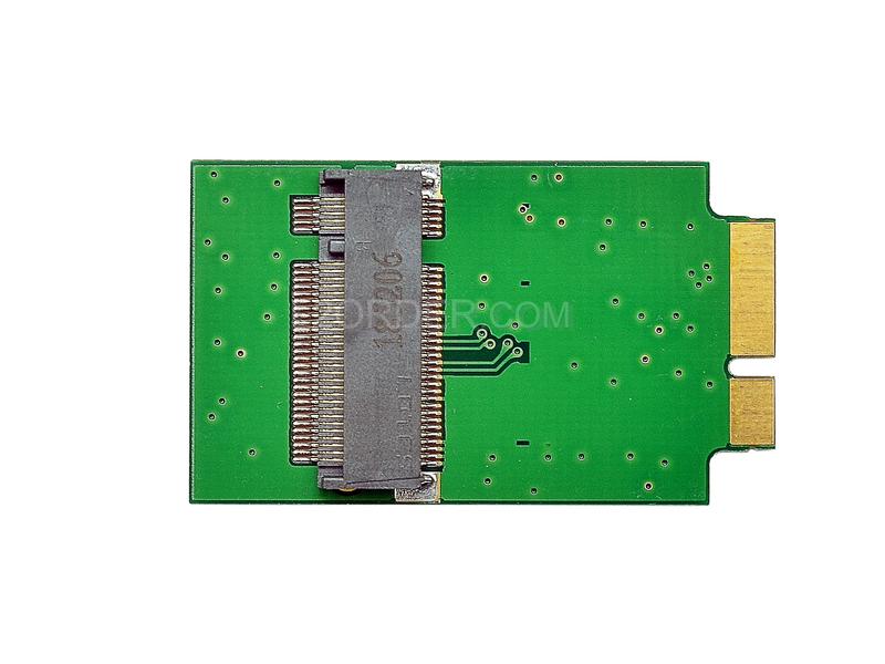 B+M key M.2 NGFF SSD Adapter Card Upgraded Kit for Apple MacBook Air 11" A1370 13" A1369 2010 2011