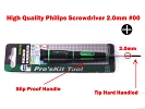 Screw Drivers - High Quality Cross Shape Phillips Screwdriver 2.0mm #00