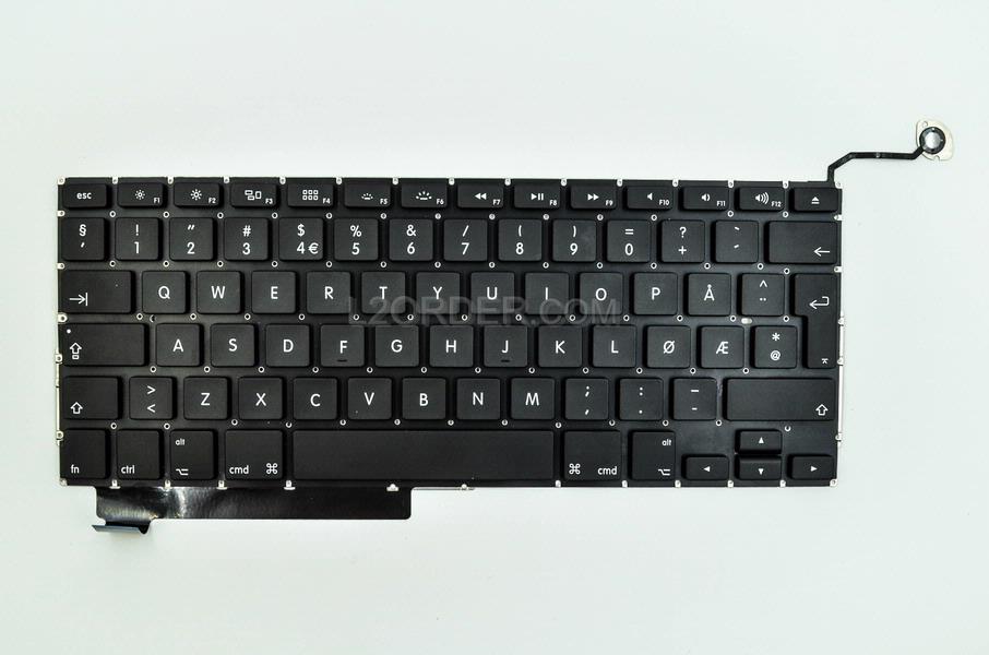 NEW Norwegian Keyboard for Apple MacBook Pro 15" A1286 2009 2010 2011 2012