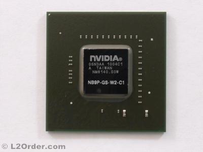 NVIDIA NB9P-GS-W2-C1 BGA chipset With Lead free Solder Balls