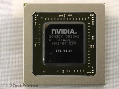 NVIDIA G92-700-A2 BGA chipset With Lead free Solder Balls