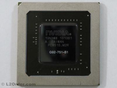 NVIDIA G92-751-B1 BGA chipset With Lead free Solder Balls