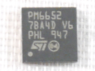 ST Microelectronics PM6652 QFN 32pin Power IC chipset PM 6652