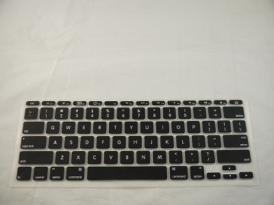 Keyboard Cover Skin 0.1mm M&S Crystal Guard for Apple MacBook Air 11" A1370 2010 2011 Black
