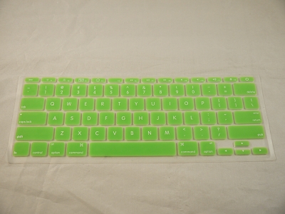 Keyboard Cover Skin 0.1mm M&S Crystal Guard for Apple MacBook Air 11" A1370 2010 2011 Green