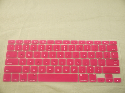 NEW Keyboard Cover Skin For MacBook 13" MacBook Air 13" MacBook Pro 15"  0.1mm M&S Crystal Guard Pink