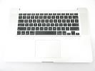 KB Topcase - Grade A Top Case Palm Rest with US Keyboard Trackpad for Apple Macbook Pro 15" A1286 2008 