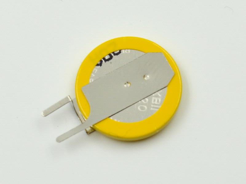 CMOS RTC Battery ML1220 3V With Flat Pins Yellow