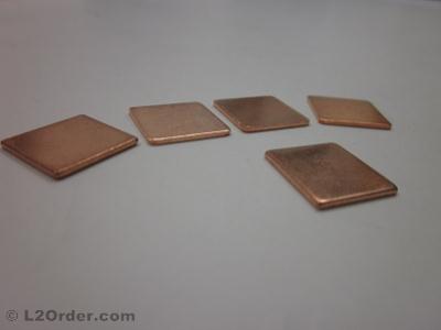1x 1.2mm THERMAL COPPER SHIM FOR DV9000 AMD MOTHERBOARD 