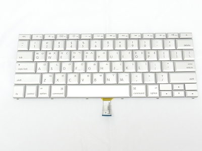 90% New Silver Korean Keyboard Backlit Backlight for Apple Macbook Pro 15" A1260 2008 US Model Compatible