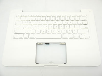 85% NEW Top Case Palm Rest with US Keyboard No Speaker for Apple MacBook 13" A1342 White 2009 2010 
