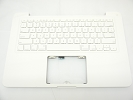 KB Topcase - 85% NEW Top Case Palm Rest with US Keyboard No Speaker for Apple MacBook 13" A1342 White 2009 2010 