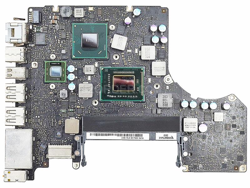 Apple Macbook Pro Unibody 13" A1278 2011 i7 2.8 Ghz Logic Board 820-2936-A 820-2936-B 661-6159