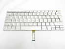 Keyboard - 90% NEW Silver Swiss French Keyboard Backlit Backlight for Apple Macbook Pro 17" A1261 2008 US Model Compatible