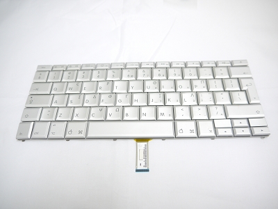 90% NEW Silver Russian Keyboard Backlit Backlight for Apple Macbook Pro 15" A1260 2008 US Model Compatible