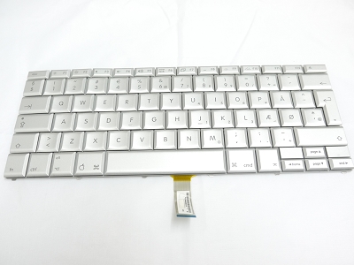 99% NEW Silver Danish Keyboard Backlight for Apple Macbook Pro 17" A1229 2007 US Model Compatible