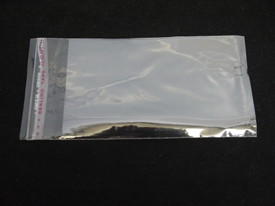 NEW 160Pcs 6cmX10cm 1mil OPD Self Adhesive Seal Reclosable Plastic Clear Bags