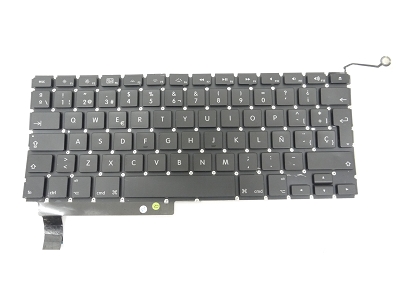 USED Spanish Keyboard for Apple MacBook Pro 15" A1286 2009 2010 2011 2012 US Model Compatible