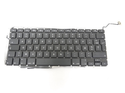 USED French Keyboard & Backlit Backlight for Apple Macbook Pro 17" A1297 2009 2010 2011 US Model Compatible