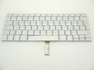 Keyboard - 90% NEW Silver Icelandic Keyboard Backlit Backlight for Apple Macbook Pro 17" A1261 2008 US Model Compatible