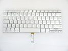 Keyboard - 90% NEW Silver Portuguese Keyboard Backlit Backlight for Apple Macbook Pro 17" A1261 2008 US Model Compatible