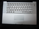 KB Topcase - Keyboard Top Case Palm Rest with Trackpad and Trackpad Cable for Apple MacBook Pro 15" A1150 2006