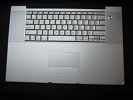 KB Topcase - Keyboard Top Case Palm Rest with Trackpad and Trackpad Cable for Apple MacBook Pro 17" A1212 2007